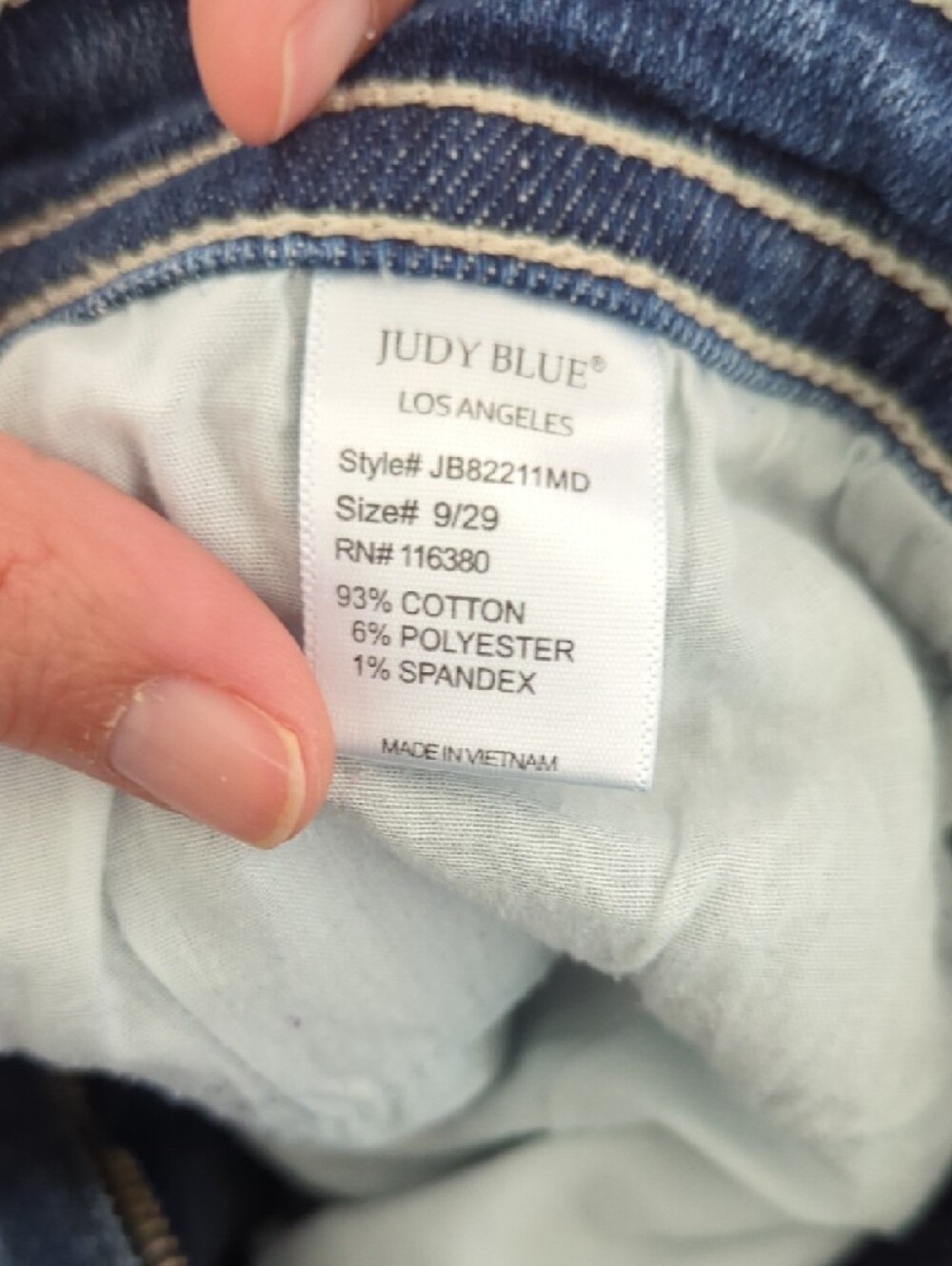 Judy Blue Medium Wash Bootcut Jeans Size 9/29 - Picture 3 of 7